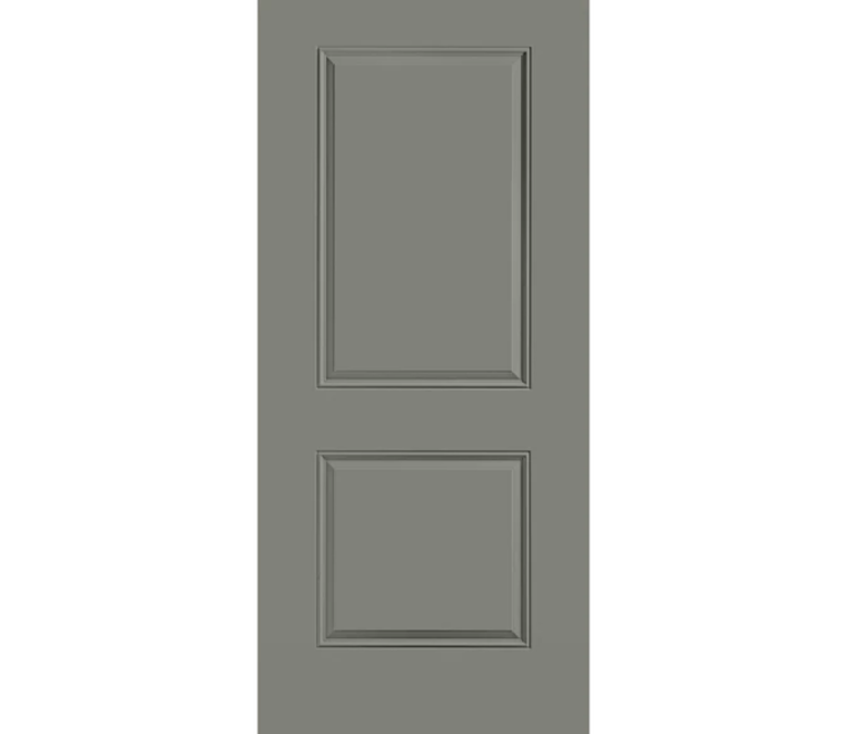 Salt Lake City 2 Panel Square Steel Entry Door