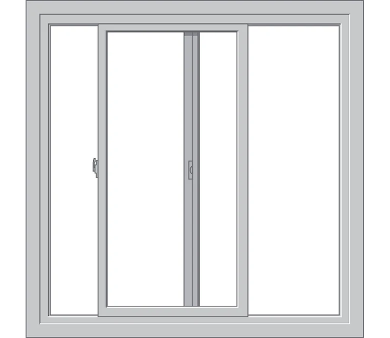 Salt Lake City Pella Hurricane Shield Series Vinyl Sliding Window